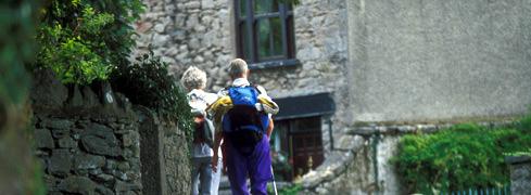 Walkers in Arnside & Silverdale AONB