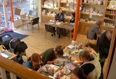All Fired Up Ceramics Caf